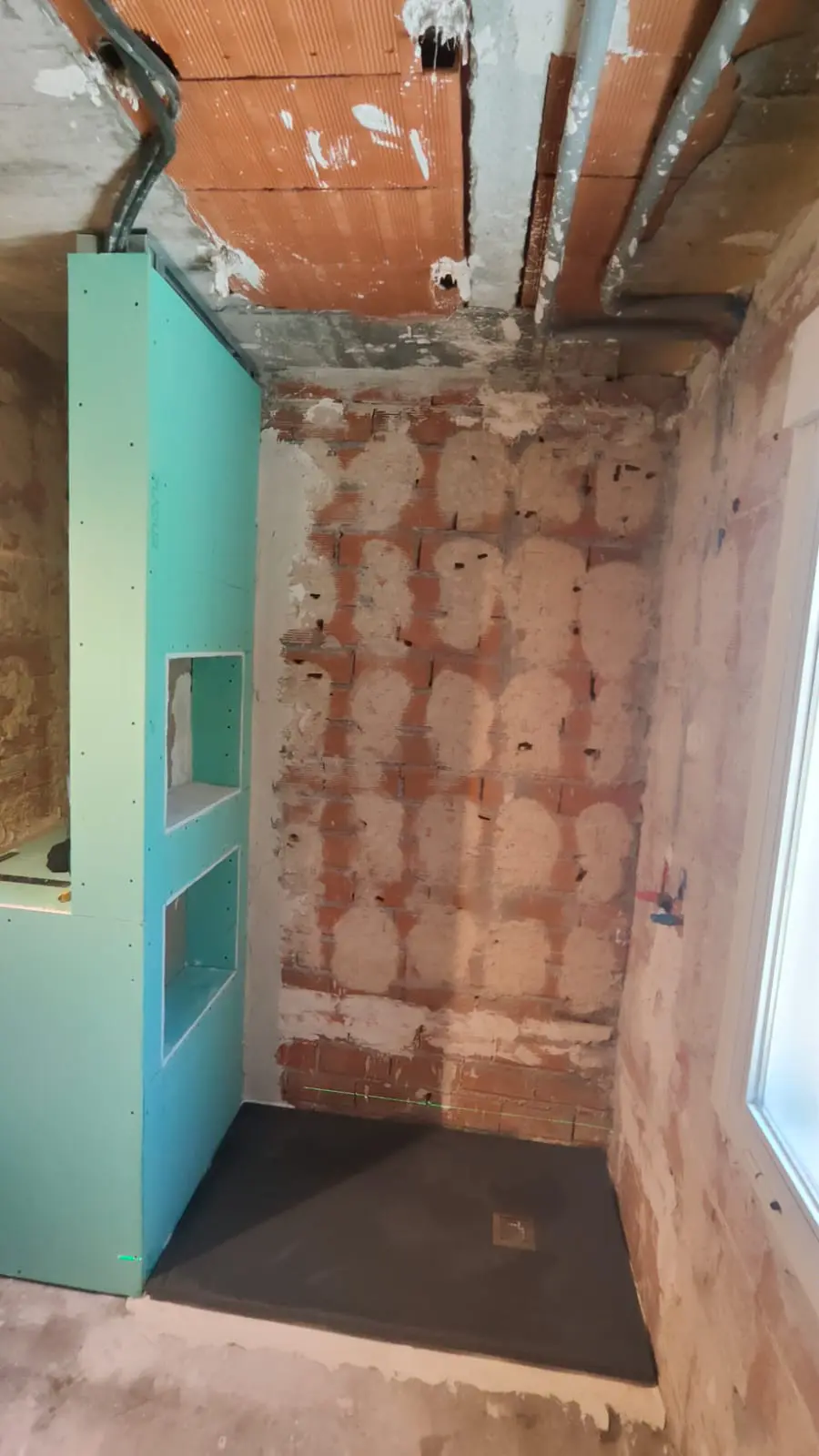 Baño escultórico en Villalba