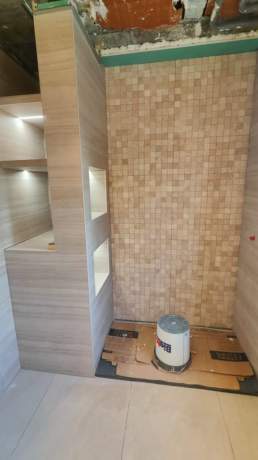 Baño escultórico en Villalba