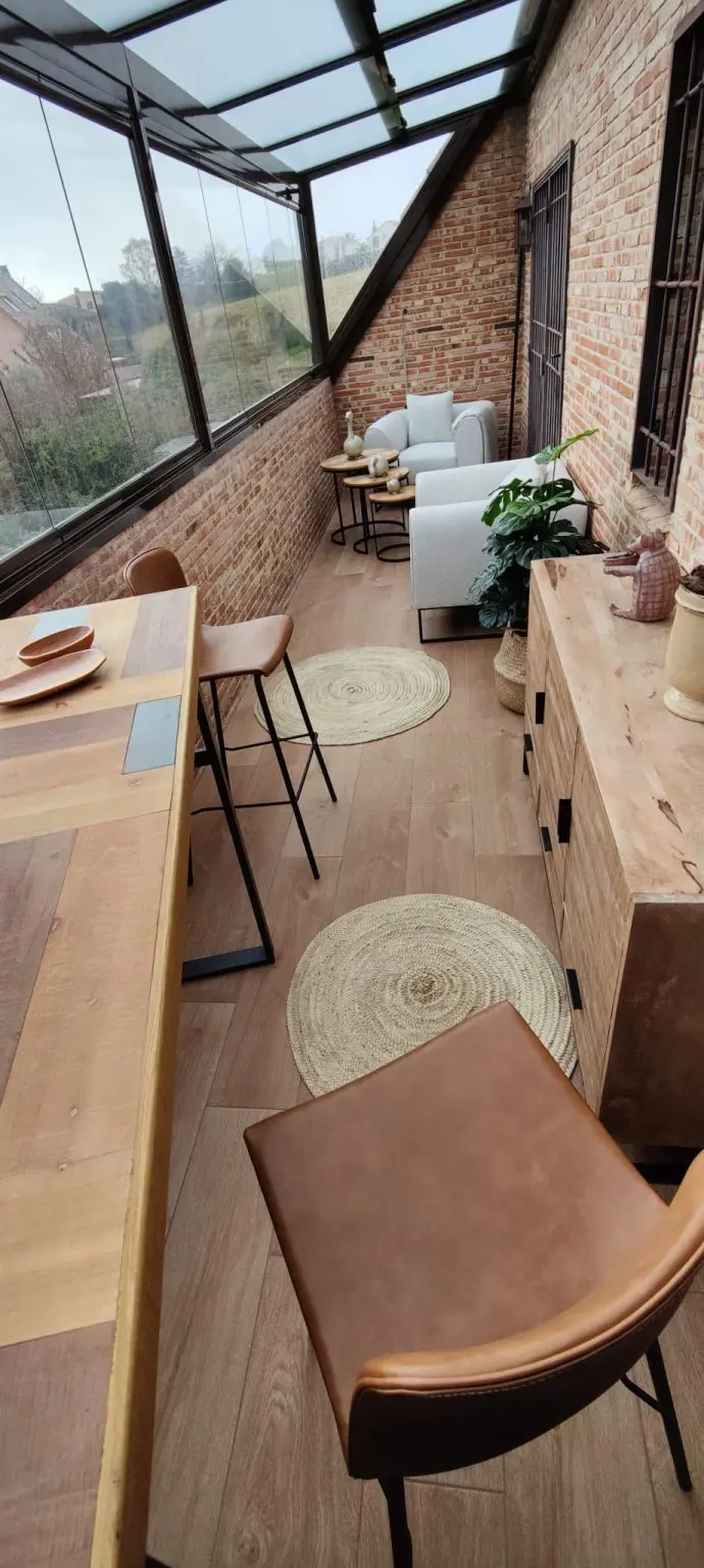 Terrazas abiertas a la naturaleza